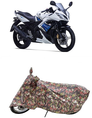 Coxtor Waterproof Two Wheeler Cover for Yamaha(YZF R15S BS6, Multicolor)
