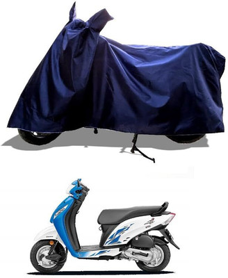 KEDIT Two Wheeler Cover for Honda(Activa i, Blue)