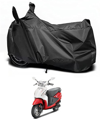 Auto Hub Waterproof Two Wheeler Cover for Hero(Pleasure, Black)