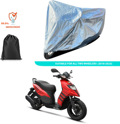 CODOKI Waterproof Two Wheeler Cover for Aprilia(Storm 125, Silver)