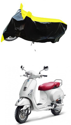 VESMEI Two Wheeler Cover for Vespa(Elegante 150, Yellow)
