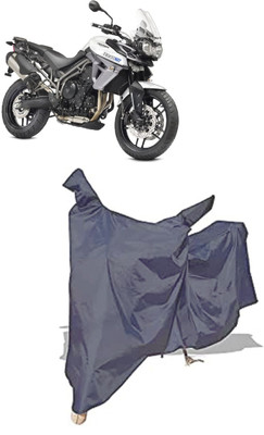 Amexride Two Wheeler Cover for Triumph(Tiger 800 XR, Grey)