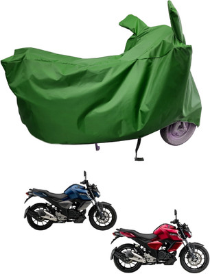 Amexride Two Wheeler Cover for Yamaha(FZS-FI BS6, Green)