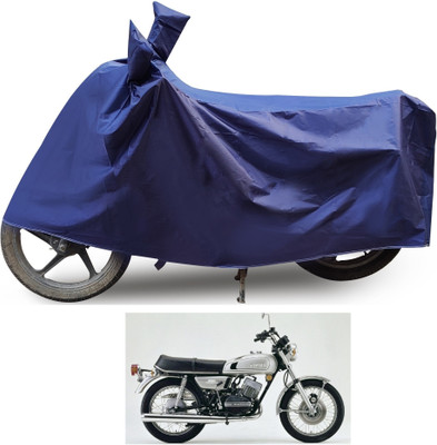 Euro Care Waterproof Two Wheeler Cover for Yamaha(RD 350, Blue)