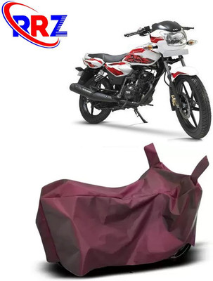 RRZ Waterproof Two Wheeler Cover for TVS(Phoenix 125, Maroon)