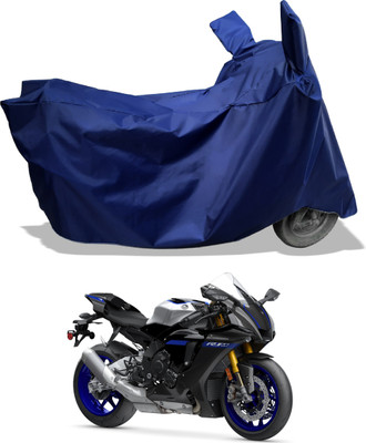 Amexride Two Wheeler Cover for Yamaha(YZF R1 M BS6, Blue)