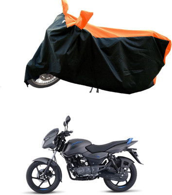 DeepShakshi AUTOMOTIVE Waterproof Two Wheeler Cover for Bajaj(Pulsar 125 Neon, Orange)