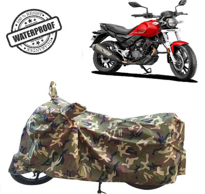 ROYAL AUTO MART Waterproof Two Wheeler Cover for Hero(Xpulse 200T, Green, Multicolor)