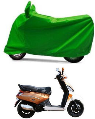 Furious3D Two Wheeler Cover for Mahindra(Gusto 125, Green)