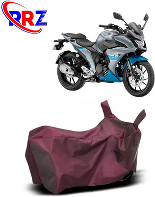 RRZ Waterproof Two Wheeler Cover for Yamaha(Fazer 25, Maroon)