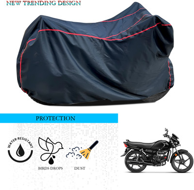 ANTHUB Waterproof Two Wheeler Cover for Hero(HF, Black)