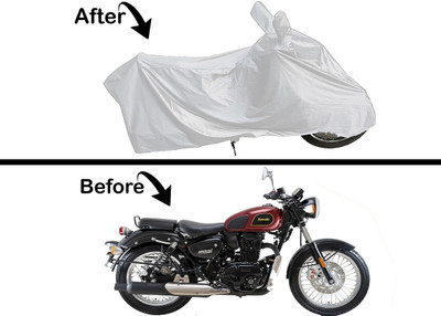 Archistylo Waterproof Two Wheeler Cover for Benelli(400NK, Silver)