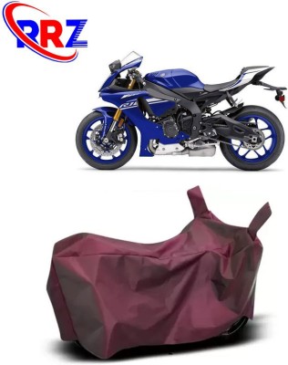 RRZ Waterproof Two Wheeler Cover for Yamaha(YZF-R1, Maroon)