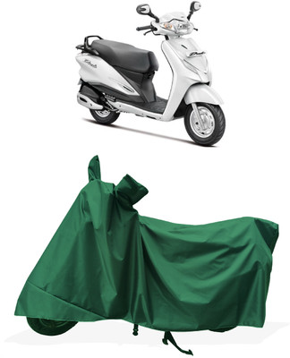 Tricway Two Wheeler Cover for Hero(Duet VX 110CC BS6, Green)