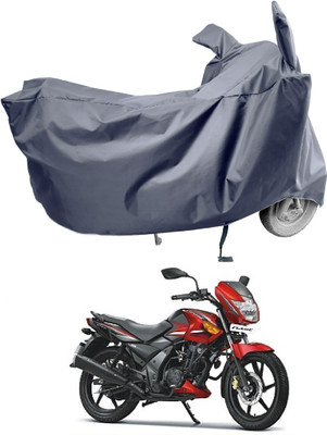 Amexride Two Wheeler Cover for TVS(Flame DS 125, Grey)