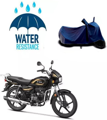 OXTAUL Waterproof Two Wheeler Cover for Hero(Splendor Plus, Blue)