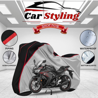 Car Styling Waterproof Two Wheeler Cover for Yamaha(YZF R3, Multicolor)