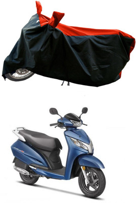 DeepShakshi AUTOMOTIVE Waterproof Two Wheeler Cover for Honda(Activa 125, Red)