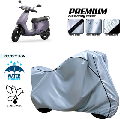 PAGORA Waterproof Two Wheeler Cover for Ola(Silver)