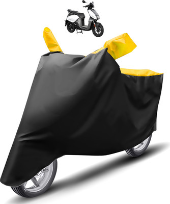 Caronix Two Wheeler Cover for Hero(Yellow)
