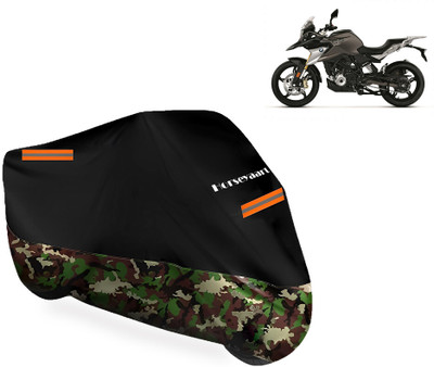 Horseyaart Waterproof Two Wheeler Cover for BMW(G 310 GS, Multicolor)