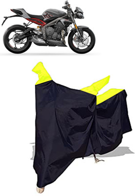 Amexride Two Wheeler Cover for Triumph(Street Triple RS BS6, Multicolor)