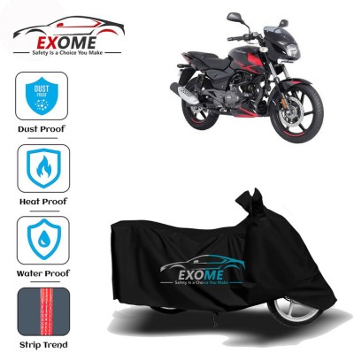 EXOME Waterproof Two Wheeler Cover for Bajaj(Pulsar AS 150, Black)