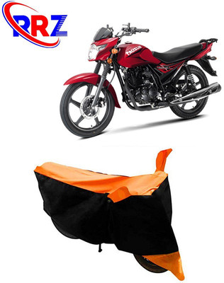RRZ Waterproof Two Wheeler Cover for Suzuki(Samurai, Black, Orange)