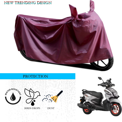 SnehaSales Waterproof Two Wheeler Cover for Yamaha(RayZR 125, Maroon)
