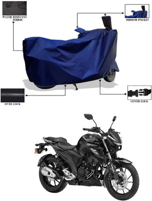 PAGORA Waterproof Two Wheeler Cover for Yamaha(FZ 25, Blue)