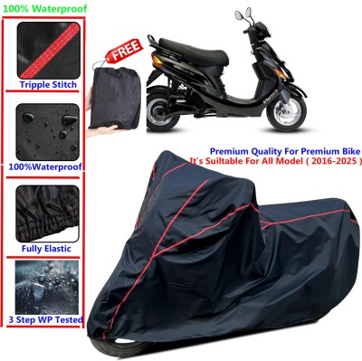 SThanaveX Waterproof Two Wheeler Cover for Hero(Black)