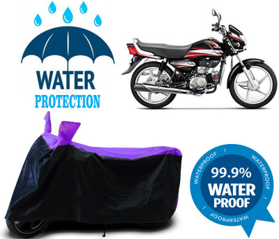 RTS COLLECTIONS Waterproof Two Wheeler Cover for Hero(HF Deluxe Eco, Multicolor)