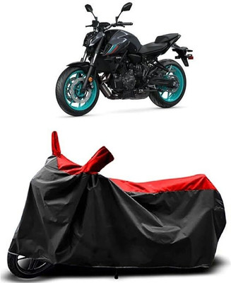 KEDIT Two Wheeler Cover for Yamaha(MT 09 BS6, Red, Black)
