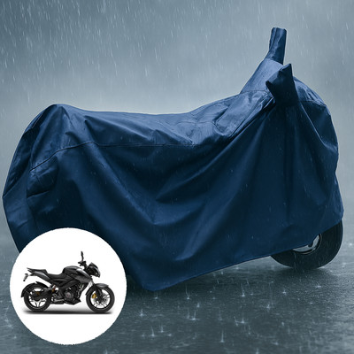 PAGORA Waterproof Two Wheeler Cover for Bajaj(Pulsar NS200, Blue, Blue)
