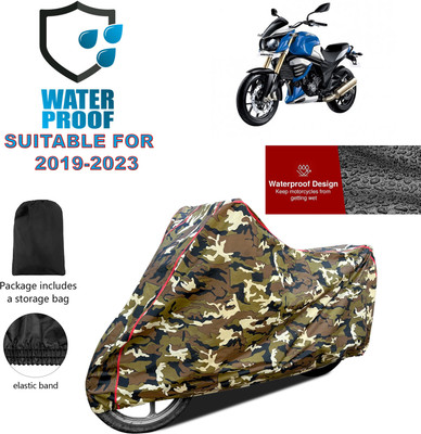 PAGORA Waterproof Two Wheeler Cover for Mahindra(MOJO XT 300, Yellow)