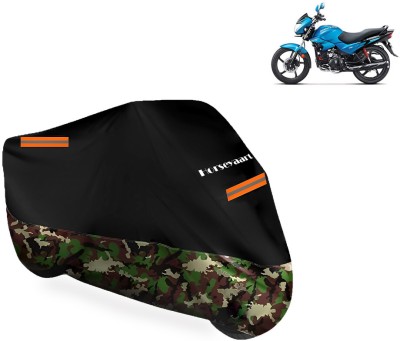 Horseyaart Waterproof Two Wheeler Cover for Hero(Glamour FI, Multicolor)