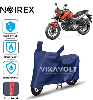 NOIREX Waterproof Two Wheeler Cover for Honda(CB Hornet 160R, Blue)