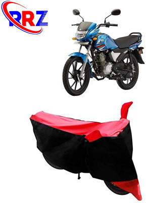 RRZ Waterproof Two Wheeler Cover for Yamaha(Saluto RX, Black, Red)