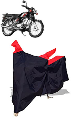 Amexride Two Wheeler Cover for Hero(CD 100 SS, Black)