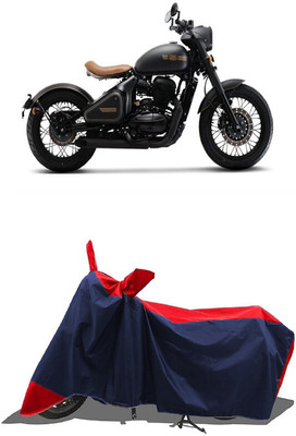 SUGASHRI Waterproof Two Wheeler Cover for JAWA(Perak, Red, Blue)