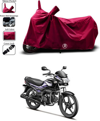 DeepShakshi AUTOMOTIVE Waterproof Two Wheeler Cover for Hero(BS6, Maroon)