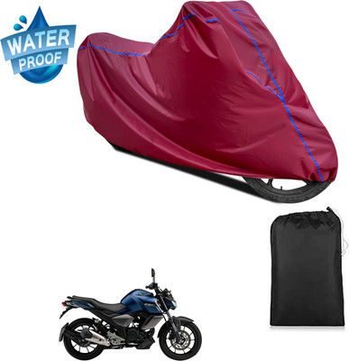 GOSHIV-car and bike accessories Waterproof Two Wheeler Cover for Yamaha(FZ-Fi Version 3.0, Maroon)