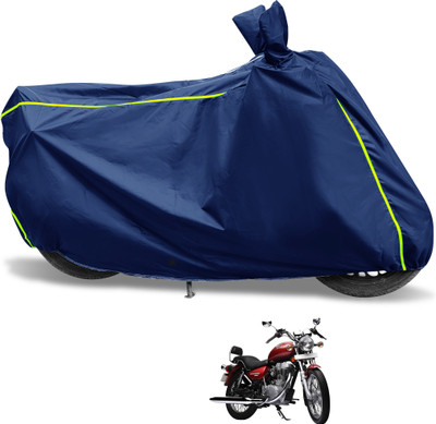 Euro Care Waterproof Two Wheeler Cover for Royal Enfield(Thunderbird 500, Blue)