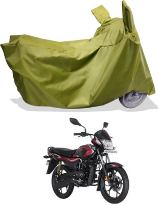 Amexride Two Wheeler Cover for Bajaj(Platina 110 H-Gear BS6, Maroon)