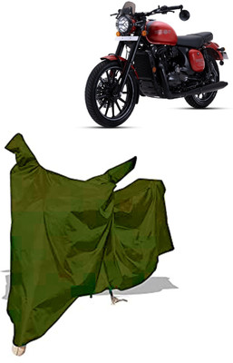 Amexride Two Wheeler Cover for JAWA(Forty Two, Maroon)