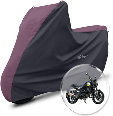 Neodrift Two Wheeler Cover for Benelli(Leoncino 250, Maroon, Black)