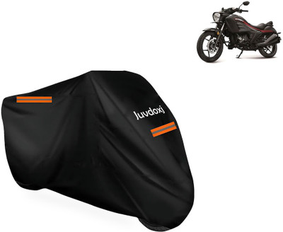 Juvdoxj Waterproof Two Wheeler Cover for Suzuki(Intruder 250 BS6, Black)