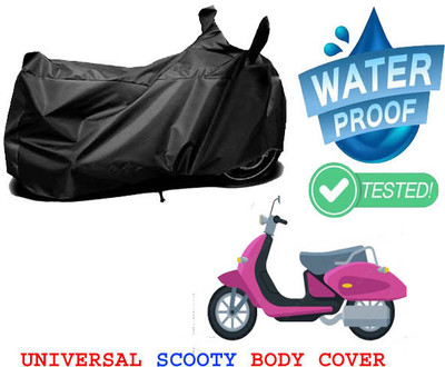 Mobidezire Two Wheeler Cover for Hero Electric(Electric Optima HS500 ER BS6, Black)