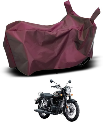 CODOKI Waterproof Two Wheeler Cover for Royal Enfield(Bullet 350, Maroon)