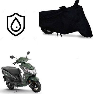 MMSSTAR Waterproof Two Wheeler Cover for Honda(Dio, Black)